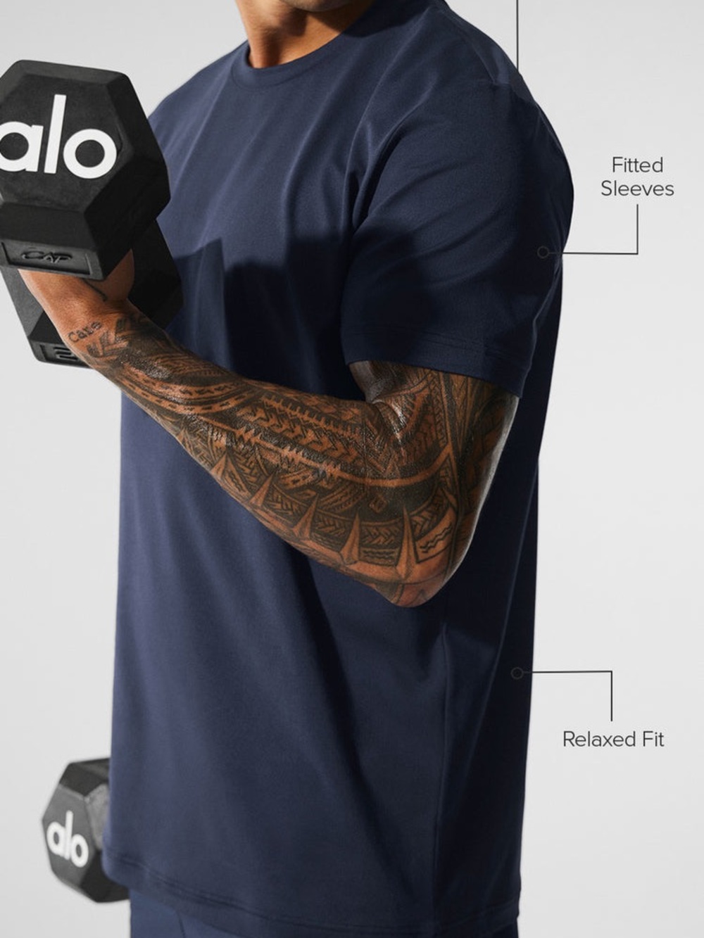 ALO Yoga Men’s Conquer Reform Crewneck Short Sleeve